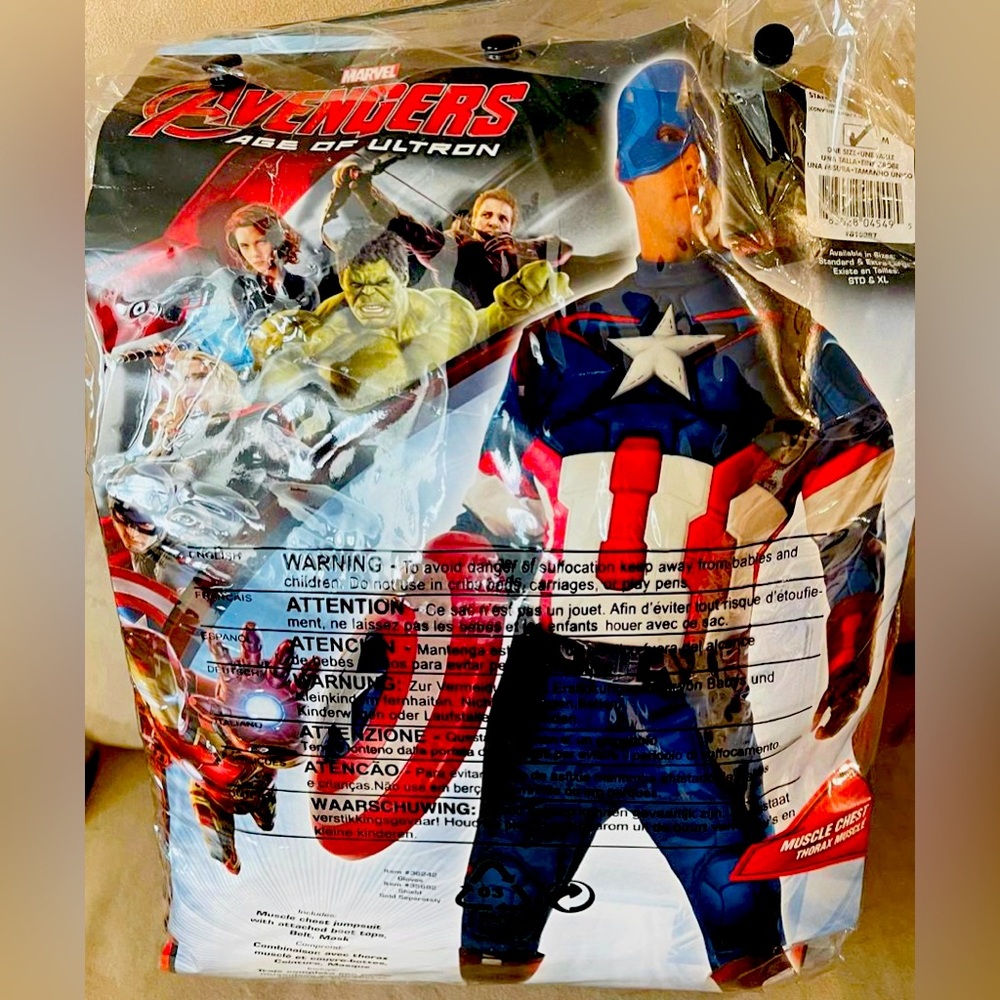 Men’s Avengers Captain America Costume